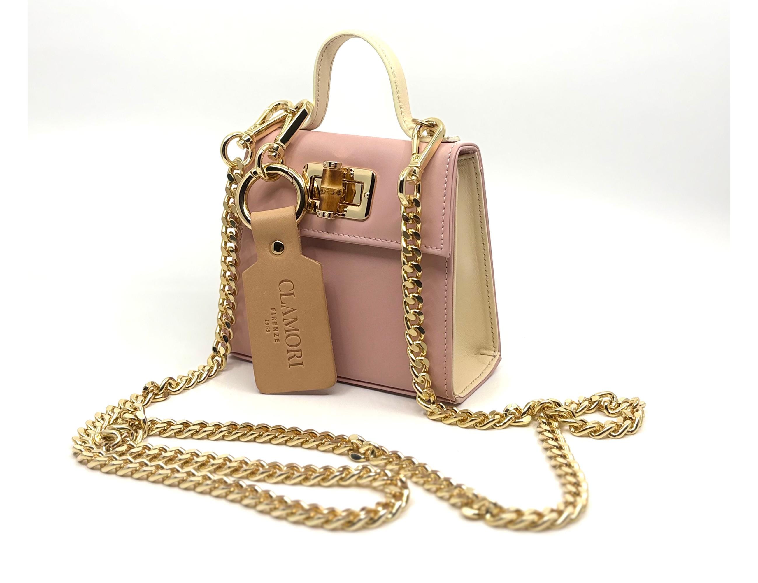 Clamori Baby Bag Light Pink/cream Smooth Calfskin | 100% Full 