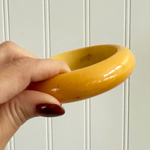 Vintage Bakelite Bangle, Fall Tones, Simichrome T… - image 13