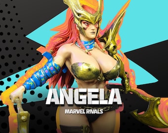 Angela Figure – Marvel Rivals | High-Detail 3D Resin Statue