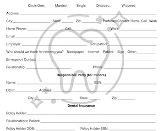 Dental Office Forms