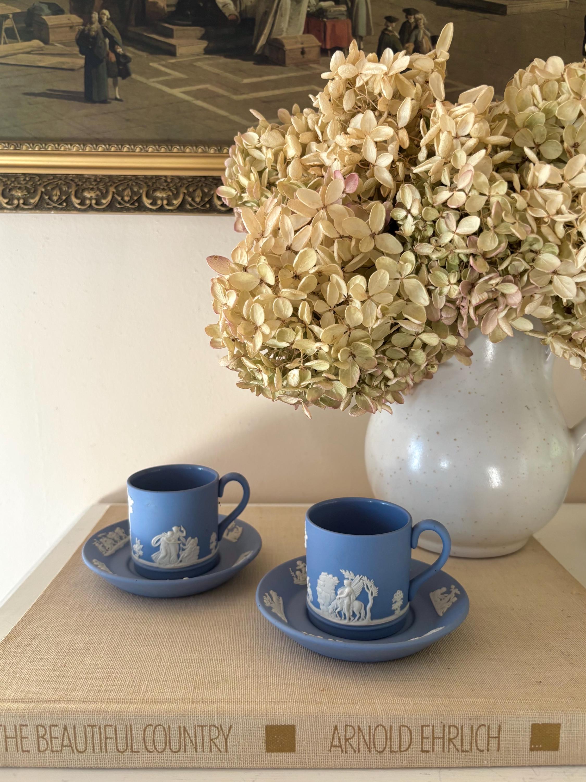 Wedgwood Jasperware Blue Miniatures - Etsy