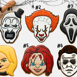 Cake pop cutter / Cookie cutter / Horror Movies / Halloween