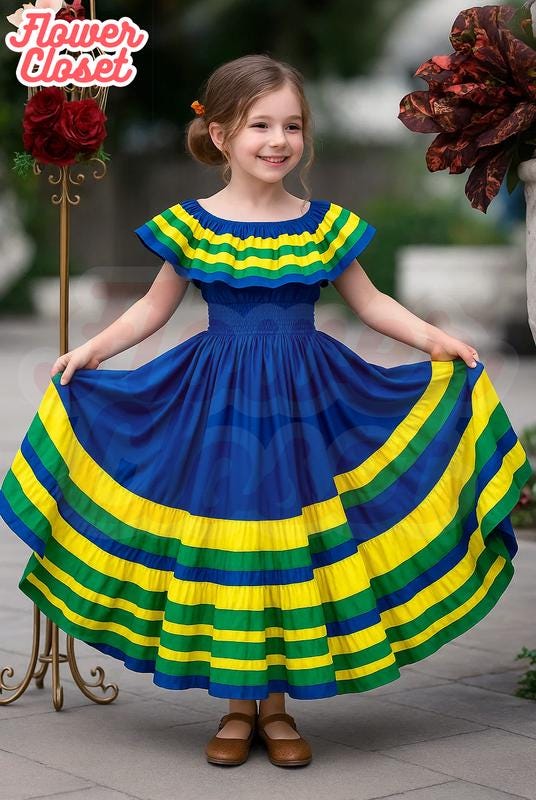Brazil Dress, Traditional Brasil Dress, Carnival Skirt Costume, Party Dress,  Girls Clothing - Etsy UK
