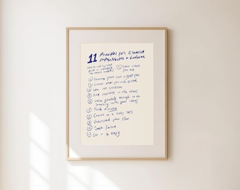 Creative Studio Decor, Office Wall Art, Inspiring Quote for Creatives, Aesthetic Productivity Decor, Gift for Creative Minds, Office Poster