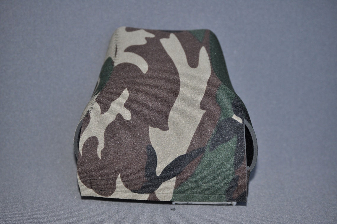 DSLR Camera Case Camo / Black neoprene Etsy
