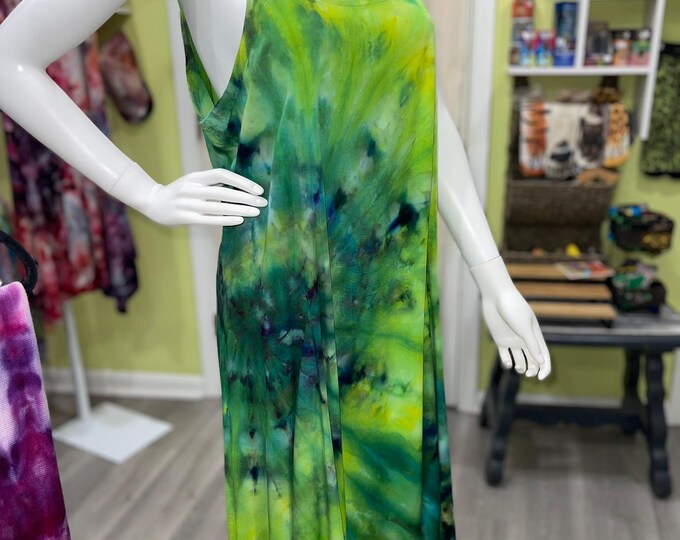 Hand Dyed Boho Summer Dress
