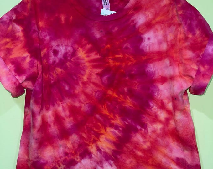 100% Cotton Tie Dyed American Apparel Sexy Crop Top For Women