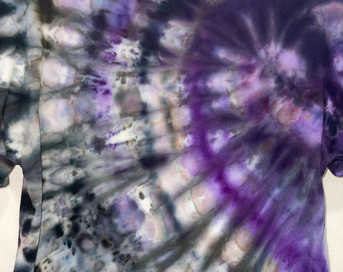 Moody Goethe 100% Cotton Ice Dye Tie Dye American Apparel Crop Top