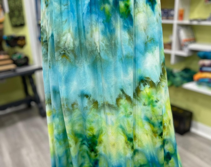 Hand Dyed Boho 100% Bali Rayon Skirt