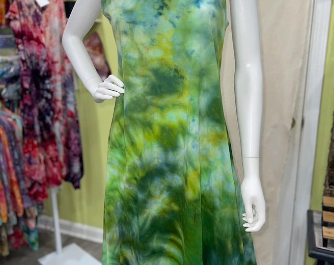 100% Cotton Hi Lo Hand Dyed Light Weight Summer Dress