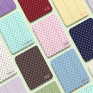 Personalisierte iPad Hülle mit Stiftehalter, Benutzerdefinierte Name Cover für iPad Pro 2026 2025, Air 7 6, Mini 7 6 iPad 11th 10th Gen