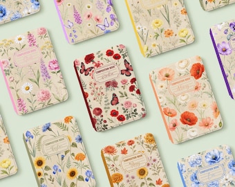 Funda Kindle Colorsoft Colorsoft transparente con diseño floral retro y correa de mano para Paperwhite de 12.ª, 11.ª y 10.ª generación (7", 6,8" y 6").