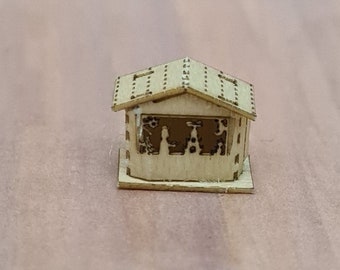 Tiny Xmas House ornamet
