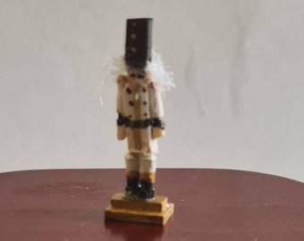 Dollhouse Miniature Christmas Nutcracker, 1/12 scale