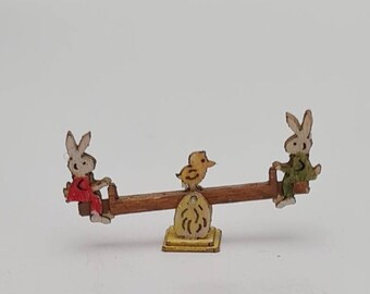 Dollhouse Miniature Easter Ornament