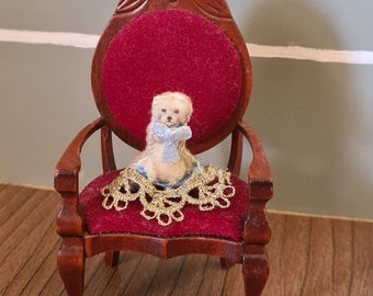 Dollhouse Miniature Cushion, 1/12 Scale