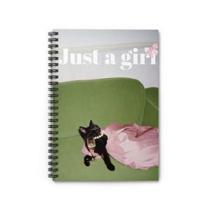 Cute Cat Spiral Notebook