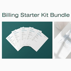 Medical Billing Starter Kit | Eligibility Script +Prior Auth Checklist + EOB Checklist+Fax Cover Sheet | New Biller Bundle| Instant Download