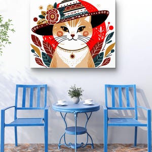 Cat Vector Ornament