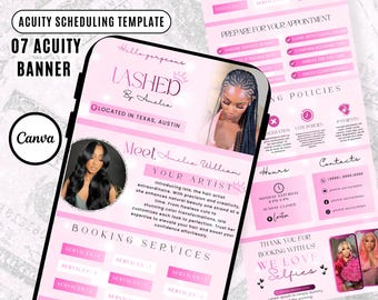 Minimalist Acuity Templates Lash Acuity Scheduling Template Lash Tech Website Acuity Business Template Lashes Booking Site White Acuity