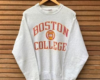 Vintage 90s Boston College Sweatshirt, Boston College Shirt, Boston College Hoodie, Boston College Fan Shirt