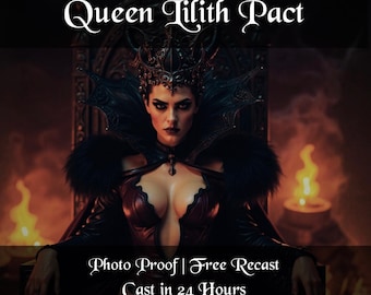 Queen Lilith Pact Ritual • Dark Seduction & Forbidden Desire Power • Shadow Feminine Awakening • Infernal Attraction Energy Binding