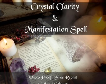 Crystal Clarity & Manifestation Spell | Focus Ritual