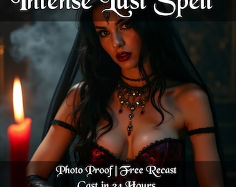 Intense Lust Spell ,Dark Seduction Ritual for Passion & Desire | Irresistible Attraction Magic