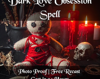 Obsession Spell | Make Him or Her Think Only of You | Dark Love Ritual for Craving, Desire, and Emotional Addiction | Psychic Control Magic
