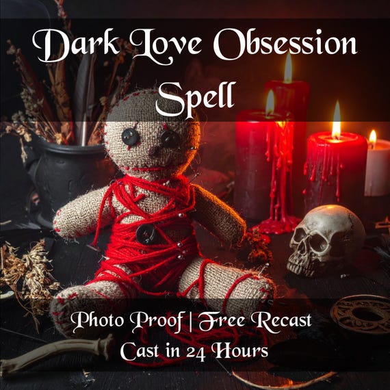 Obsession Spell | Make Him or Her Think Only of You | Dark Love Ritual for Craving, Desire, and Emotional Addiction | Psychic Control Magic