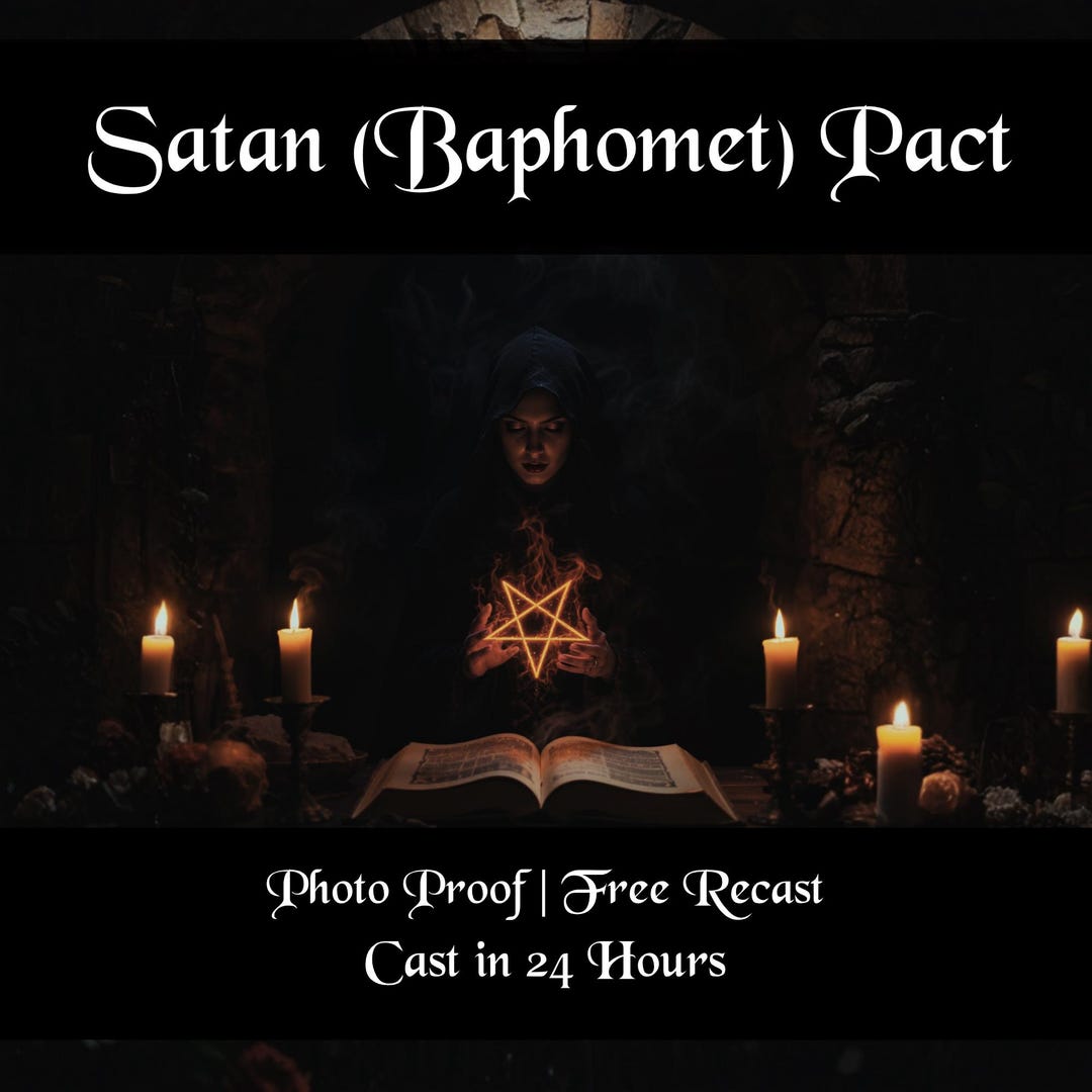 Satan (baphomet) Pact Ritual – Shadow Transformation, Personal Power ...