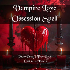 Vampir Liebe Obsession Ritual Ewige Leidenschaft Dark Desire Spellv Gothic Binding Magic für Obsession, Anziehungskraft und Hingabe