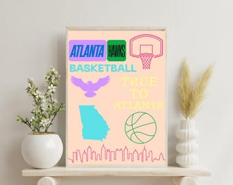Atlanta Hawks Poster