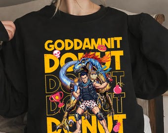 Dungeon Crawler Carl Goddamnit Donut Sweatshirt