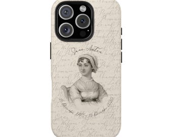 Funda de alta protección para el 250.º aniversario de Jane Austen (compatible con iPhone*)