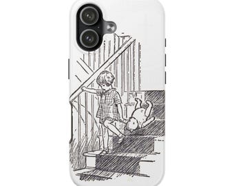 Funda de alta protección para teléfono Christopher Robin y Pooh (compatible con iPhone*)