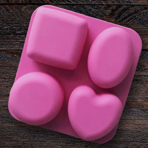 4 Shape Silicone Hot Chocolate Bomb Mold