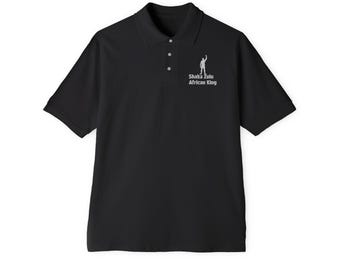 Camisa polo masculina em piqué - Estilo clássico, conforto casual, perfeita para o escritório ou fim de semana, presente ideal para o Dia dos Pais, golfe e viagens.