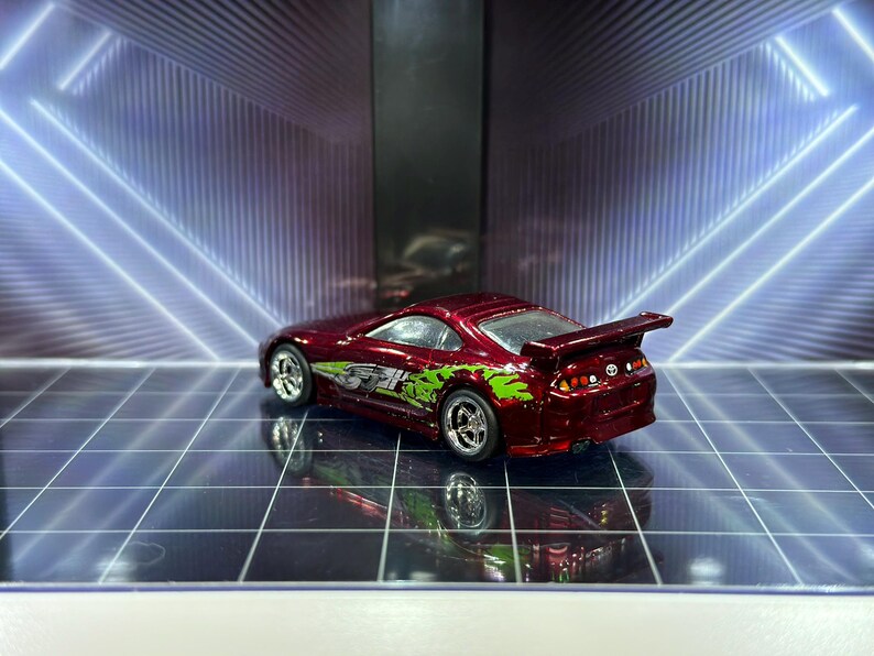Brian’s Red Toyota Supra (dom’s RX7 Livery) - Custom Paint, Tampos ...