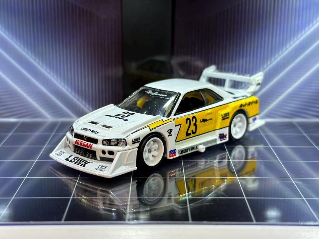 Premium Nissan Skyline GTR R34 LBWK Super Silhouette - Electric Bolt ...