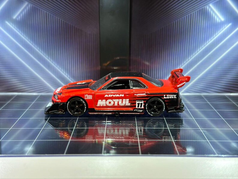 Premium Nissan Skyline GTR R34 LBWK Super Silhouette - Advan Motul ...