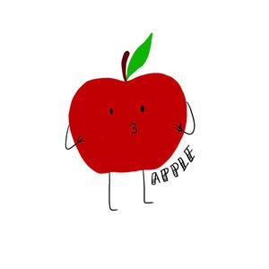 Apple Sticker