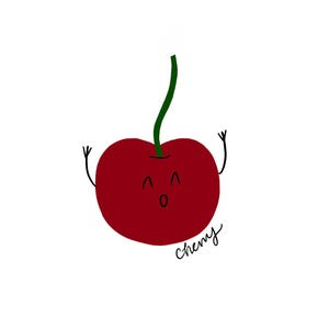 Cherry Sticker