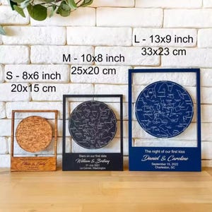 Stampa mappa stellare personalizzata, regalo di nozze personalizzato, regalo di anniversario della notte in cui ci siamo incontrati, stampa cielo notturno, stampa costellazione, regali di nozze per coppia