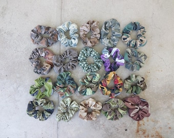 Camo Scrunchy Hair Tie - Multiple Patterns!