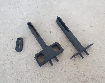 Adaptador divisor/doble de cargador de pistola para bolsa de cargador de rifle Scorpion de GCODE
