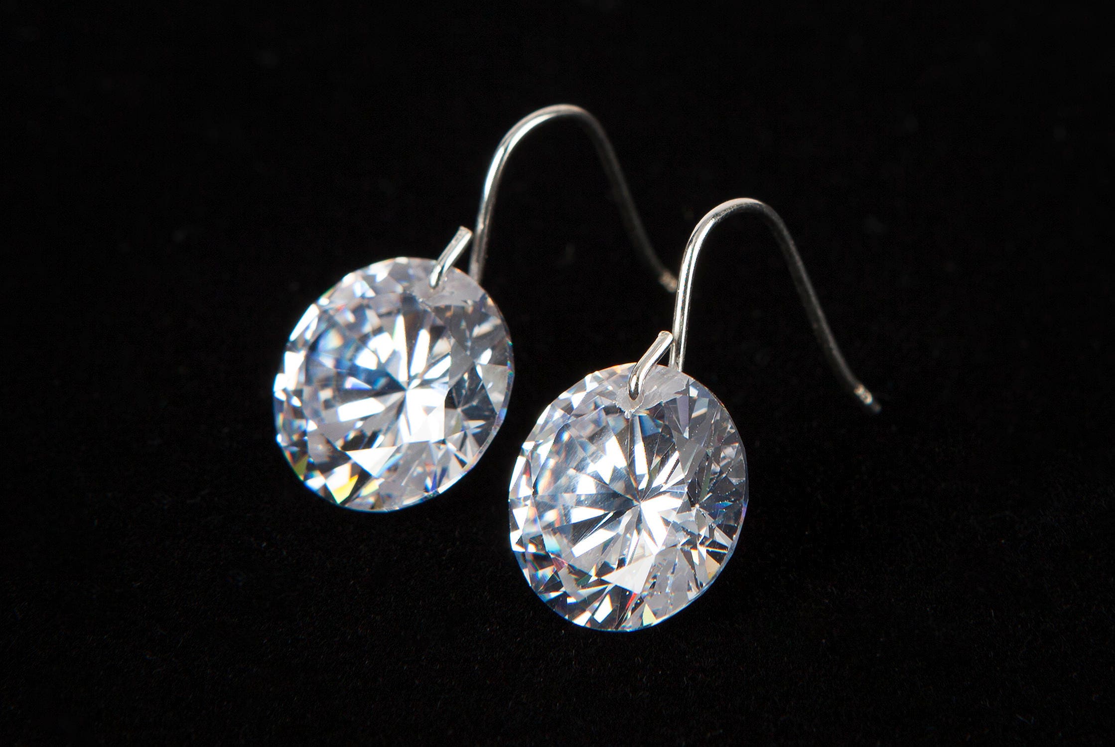 Cubic Zirconia Earrings - Etsy Canada