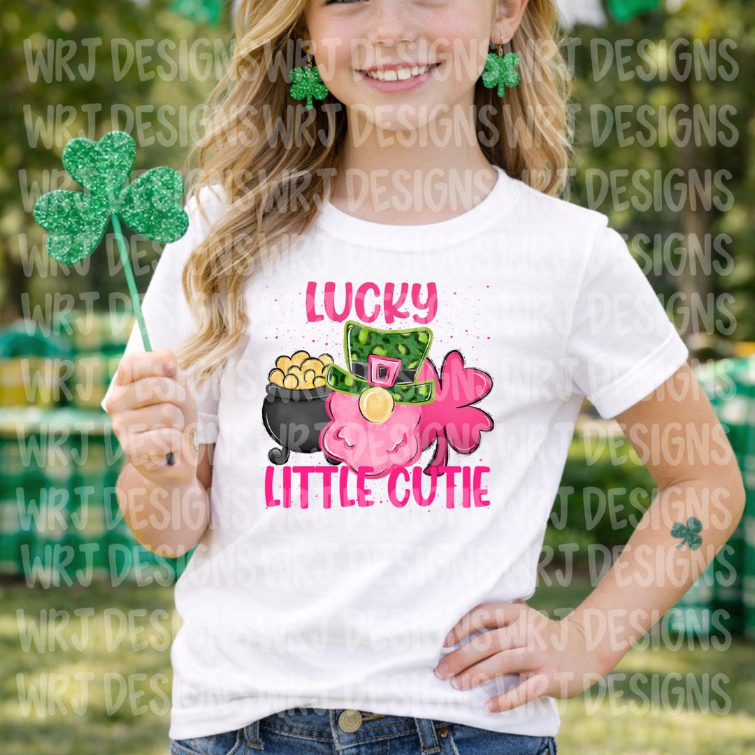Lucky Little Cutie PNG | St Patrick’s Day Design | Digital Download - Etsy