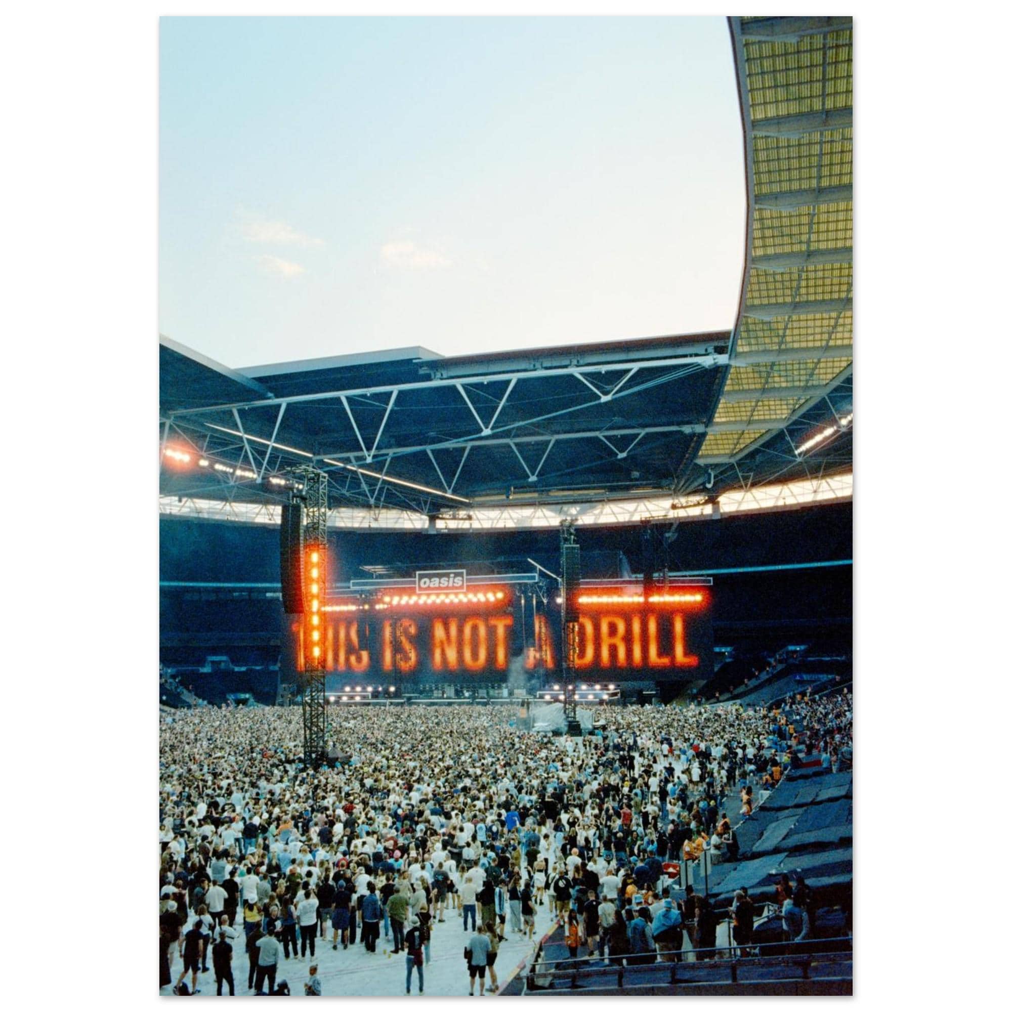 OASIS WEMBLEY August 2025 Print - Etsy