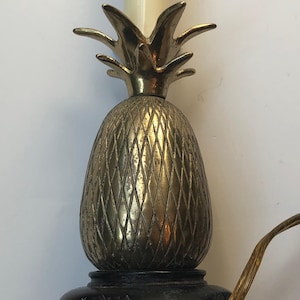 Vintage pineapple lamp - Etsy 日本